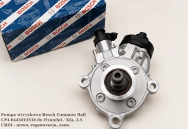 Pompa wtryskowa Bosch Common Rail CP4 0445011518 do Hyundai / Kia, 2.5 CRDi - nowa, regeneracja, cena