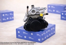 Pompa wtryskowa Common Rail Delphi 28297640 do Mercedes-Benz GLK200/GLK220/GLK250, 2.2 CDI, 100-150kW– nowa, regeneracja