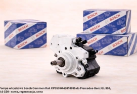 Pompa wtryskowa Bosch Common Rail CP3S3 0445010095 do Mercedes-Benz GL 350, 3.0 CDI - nowa, regeneracja, cena