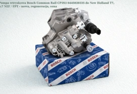 Pompa wtryskowa Bosch Common Rail CP3S3 0445020335 do New Holland T7, 6.7 NEF / FPT - nowa, regeneracja, cena