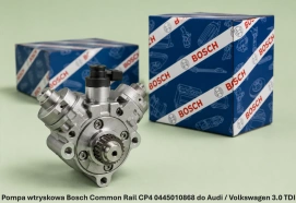 Pompa wtryskowa Bosch Common Rail CP4 0445010868 do Audi / Volkswagen 3.0 TDI - nowa, regeneracja, cena