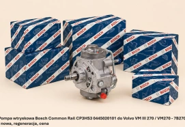 Pompa wtryskowa Bosch Common Rail CP3HS3 0445020101 do Volvo VM III 270 / VM270 - 7B270 - nowa, regeneracja, cena