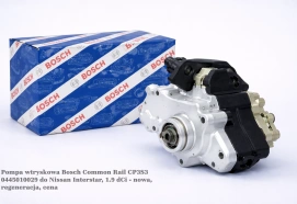 Pompa wtryskowa Bosch Common Rail CP3S3 0445010029 do Nissan Interstar, 1.9 dCi - nowa, regeneracja, cena