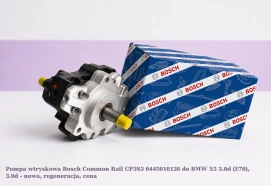 Pompa wtryskowa Bosch Common Rail CP3S3 0445010126 do BMW X5 3.0d (E70), 3.0d - nowa, regeneracja, cena