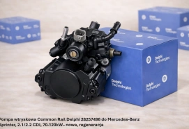 Pompa wtryskowa Common Rail Delphi 28257496 do Mercedes-Benz Sprinter, 2.1/2.2 CDI, 70-120kW– nowa, regeneracja