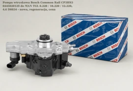 Pompa wtryskowa Bosch Common Rail CP3HS3 0445020129 do MAN TGL 8.220 / 10.220 / 12.220, 4.6 D0834 - nowa, regeneracja, cena