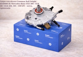 Pompa wtryskowa Common Rail Delphi 28249008 do Mercedes-Benz GLK 200 / GLK 220 / GLK 250, 105 - 150 kW – nowa, regeneracja