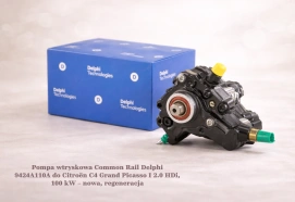 Pompa wtryskowa Common Rail Delphi 9424A110A do Citroën C4 Grand Picasso I 2.0 HDi, 100 kW – nowa, regeneracja