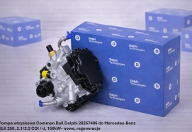 Pompa wtryskowa Common Rail Delphi 28257496 do Mercedes-Benz SLK 250, 2.1/2.2 CDI / d, 150kW– nowa, regeneracja