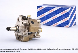 Pompa wtryskowa Bosch Common Rail CP3S3 0445020286 do Dongfeng Trucks, Cummins ISB 6.7 l - nowa, regeneracja, cena