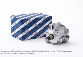 Pompa wtryskowa Bosch Common Rail CP3S3 0445020175 do IVECO Eurocargo, 5.9 Tector 6 - nowa, regeneracja, cena