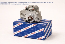 Pompa wtryskowa Bosch Common Rail CP3S3 0445020223 do Case IH 885 B, 6.7 F4HFE613X - nowa, regeneracja, cena
