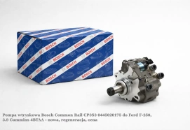 Pompa wtryskowa Bosch Common Rail CP3S3 0445020175 do Ford F-250, 3.9 Cummins 4BTAA - nowa, regeneracja, cena
