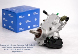 Pompa wtryskowa Common Rail Delphi 28447439 do Mercedes-Benz B-Class B220, 2.2 CDI, 125 kW – nowa, regeneracja
