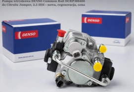 Pompa wtryskowa DENSO Common Rail DCRP300400 do Citroën Jumper, 2.2 HDi - nowa, regeneracja, cena