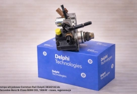 Pompa wtryskowa Common Rail Delphi 28343143 do Mercedes-Benz B-Class B200 CDI, 100kW – nowa, regeneracja