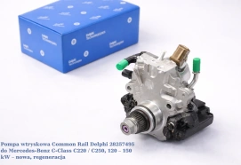 Pompa wtryskowa Common Rail Delphi 28257495 do Mercedes-Benz C-Class C220 / C250, 120 – 150 kW – nowa, regeneracja