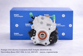 Pompa wtryskowa Common Rail Delphi 28343145 do Mercedes-Benz SLC 250, 2.1 d, 150 kW – nowa, regeneracja