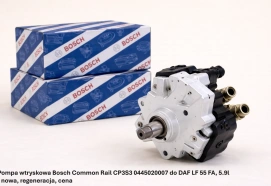 Pompa wtryskowa Bosch Common Rail CP3S3 0445020007 do DAF LF 55 FA, 5.9l - nowa, regeneracja, cena