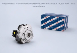 Pompa wtryskowa Bosch Common Rail CP3HS3 0445020090 do MAN TGS 26.420, 10.5 D2066 - nowa, regeneracja, cena