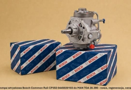 Pompa wtryskowa Bosch Common Rail CP3S3 0445020103 do MAN TGA 28.390 - nowa, regeneracja, cena