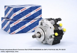 Pompa wtryskowa Bosch Common Rail CP3S3 0445020045 do DAF LF 55 FA 55.180, FR 136 S1 - nowa, regeneracja, cena