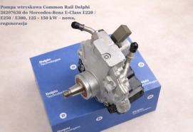Pompa wtryskowa Common Rail Delphi 28297638 do Mercedes-Benz E-Class E220 / E250 / E300, 125 - 150 kW – nowa, regeneracja