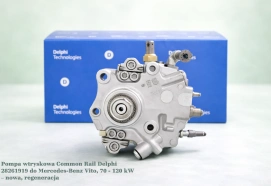 Pompa wtryskowa Common Rail Delphi 28261919 do Mercedes-Benz Vito, 70 - 120 kW – nowa, regeneracja
