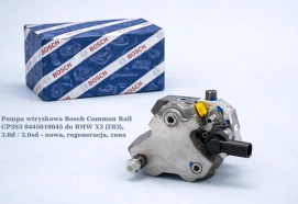 Pompa wtryskowa Bosch Common Rail CP3S3 0445010045 do BMW X3 (E83), 3.0d / 3.0sd - nowa, regeneracja, cena
