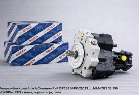 Pompa wtryskowa Bosch Common Rail CP3S3 0445020023 do MAN TGS 33.350 – D2066 – LF03 - nowa, regeneracja, cena
