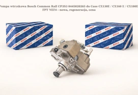 Pompa wtryskowa Bosch Common Rail CP3S3 0445020265 do Case CX130E / CX160 E / CX180E, FPT NEF4 - nowa, regeneracja, cena