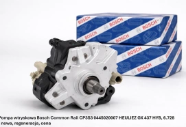 Pompa wtryskowa Bosch Common Rail CP3S3 0445020007 HEULIEZ GX 437 HYB, 6.728 - nowa, regeneracja, cena