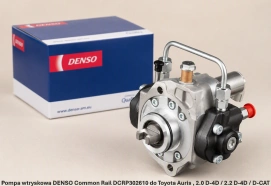 Pompa wtryskowa DENSO Common Rail DCRP302610 do Toyota Auris , 2.0 D-4D / 2.2 D-4D / D-CAT - nowa, regeneracja, cena