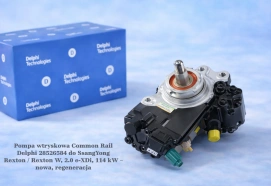 Pompa wtryskowa Common Rail Delphi 28526584 do SsangYong Rexton / Rexton W, 2.0 Xdi, 114 kW – nowa, regeneracja