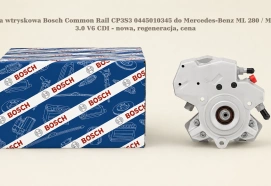 Pompa wtryskowa Bosch Common Rail CP3S3 0445010345 do Mercedes-Benz ML 280 / ML 300, 3.0 V6 CDI - nowa, regeneracja, cena