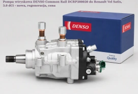 Pompa wtryskowa DENSO Common Rail DCRP200020 do Renault Vel Satis, 3.0 dCi - nowa, regeneracja, cena