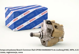 Pompa wtryskowa Bosch Common Rail CP3S3 0445020273 do LiuGong 816C, WP4, 4.5 l - nowa, regeneracja, cena
