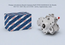Pompa wtryskowa Bosch Common Rail CP3S3 0445010141 do Honda CR-V II / CR-V III, 2.2 i-CTDi - nowa, regeneracja, cena