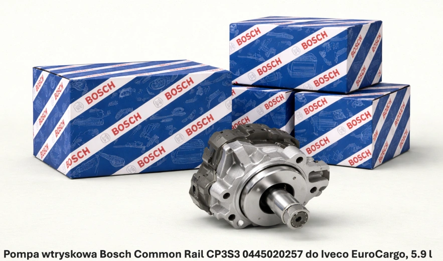 Pompa wtryskowa Bosch Common Rail CP3S3 0445020257 do Iveco EuroCargo, 5.9 l - nowa, regeneracja, cena