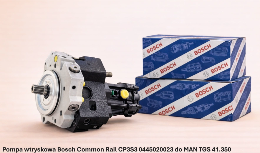 Pompa wtryskowa Bosch Common Rail CP3S3 0445020023 do MAN TGS 41.350 – D2066 – LF03 - nowa, regeneracja, cena
