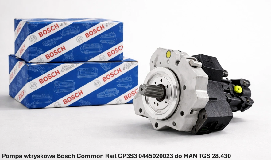 Pompa wtryskowa Bosch Common Rail CP3S3 0445020023 do MAN TGS 28.430 – D2066 – LF01 - nowa, regeneracja, cena