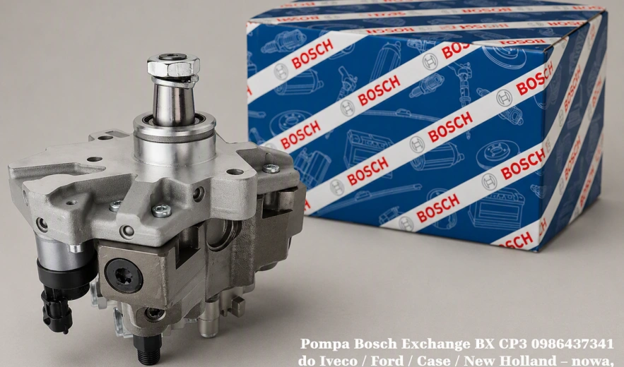 Pompa Bosch Exchange BX CP3 0986437341 do Iveco / Ford / Case / New Holland – nowa, regeneracja, cena