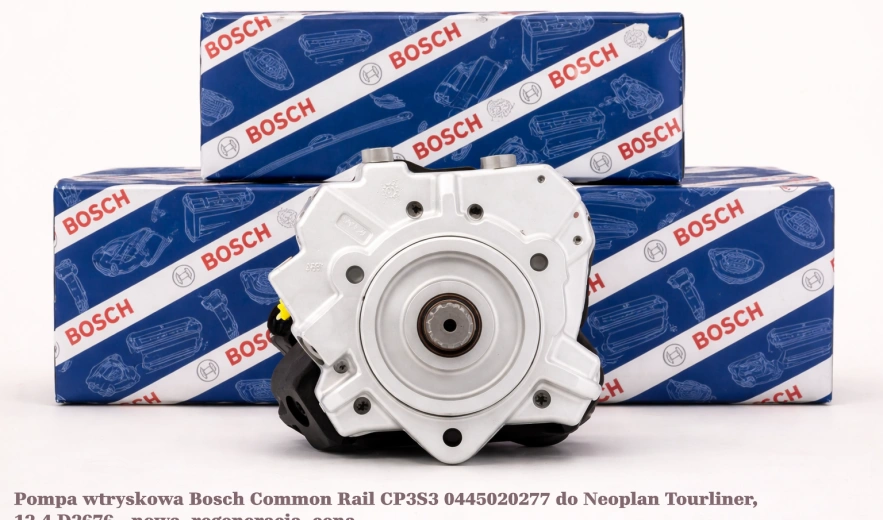 Pompa wtryskowa Bosch Common Rail CP3S3 0445020277 do Neoplan Tourliner, 12.4 D2676 - nowa, regeneracja, cena