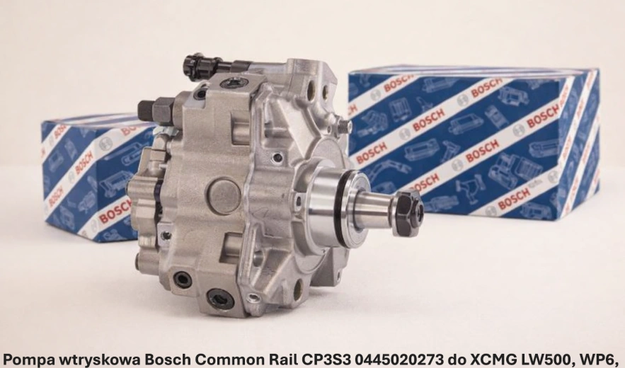 Pompa wtryskowa Bosch Common Rail CP3S3 0445020273 do XCMG LW500, WP6, 6.75 l - nowa, regeneracja, cena
