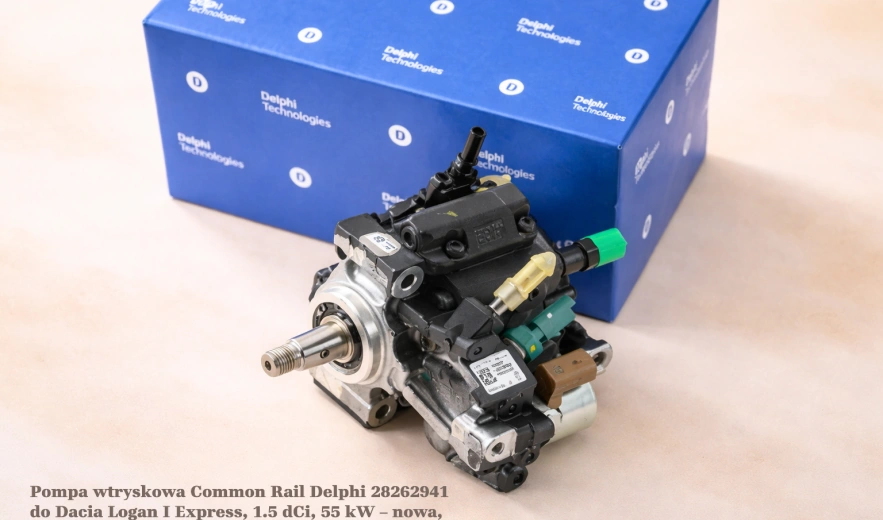 Pompa wtryskowa Common Rail Delphi 28262941 do Dacia Logan I Express, 1.5 dCi, 55 kW – nowa, regeneracja
