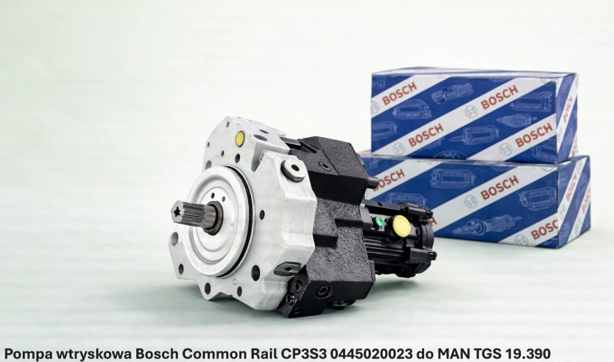 Pompa wtryskowa Bosch Common Rail CP3S3 0445020023 do MAN TGS 19.390 – D2066 – LF02 - nowa, regeneracja, cena