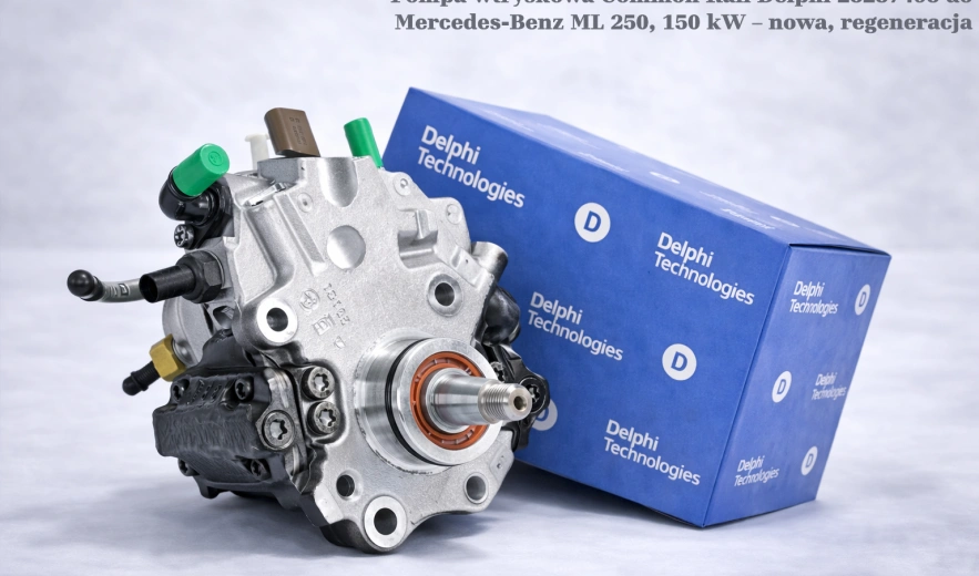 Pompa wtryskowa Common Rail Delphi 28257495 do Mercedes-Benz ML 250, 150 kW – nowa, regeneracja