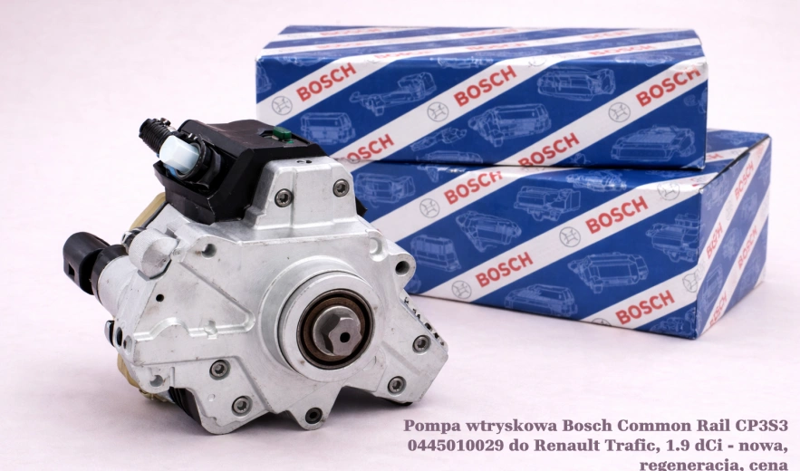 Pompa wtryskowa Bosch Common Rail CP3S3 0445010029 do Renault Trafic, 1.9 dCi - nowa, regeneracja, cena