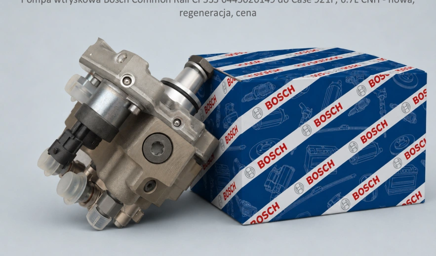 Pompa wtryskowa Bosch Common Rail CP3S3 0445020149 do Case 921F, 6.7L CNH - nowa, regeneracja, cena