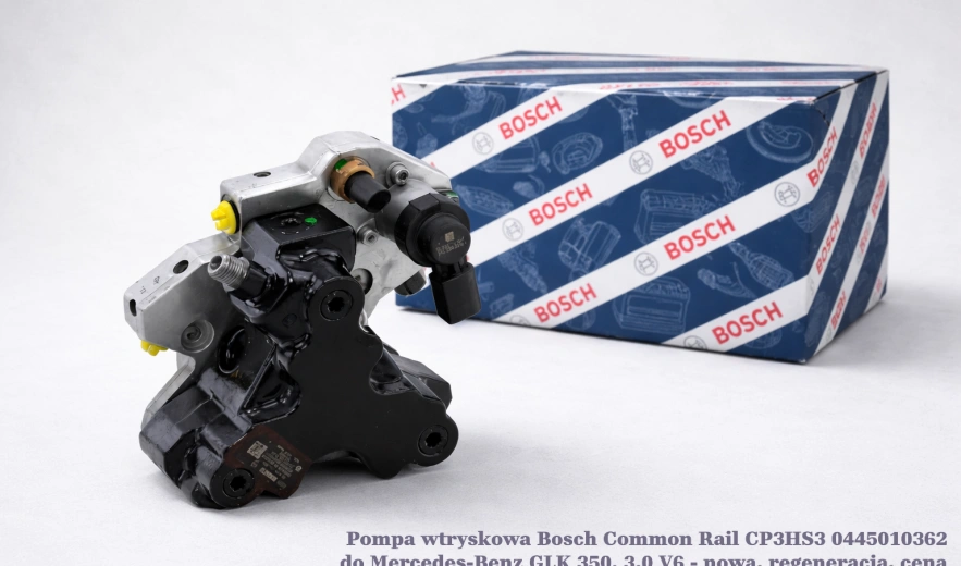 Pompa wtryskowa Bosch Common Rail CP3HS3 0445010362 do Mercedes-Benz GLK 350, 3.0 V6 - nowa, regeneracja, cena